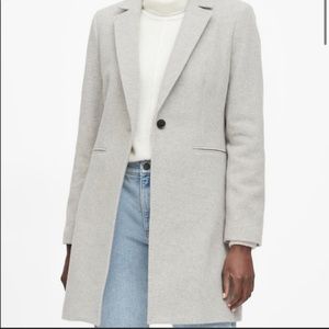 Banana Republic Italian Melton TopCoat Size Small